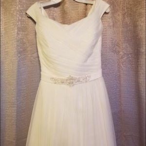 David’s Bridal A-line Gown